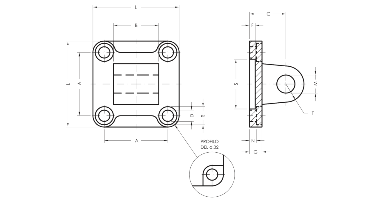 Male Hinge MP4 - Product structure